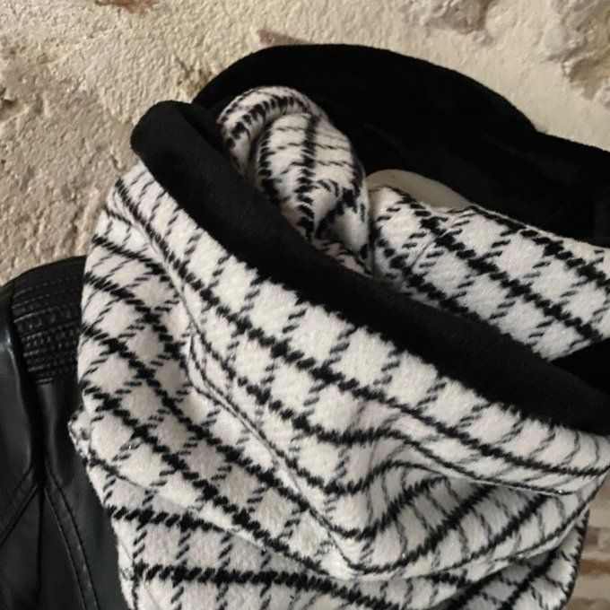Snood XXL Carreaux