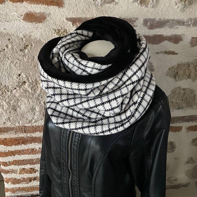 Snood XXL Carreaux