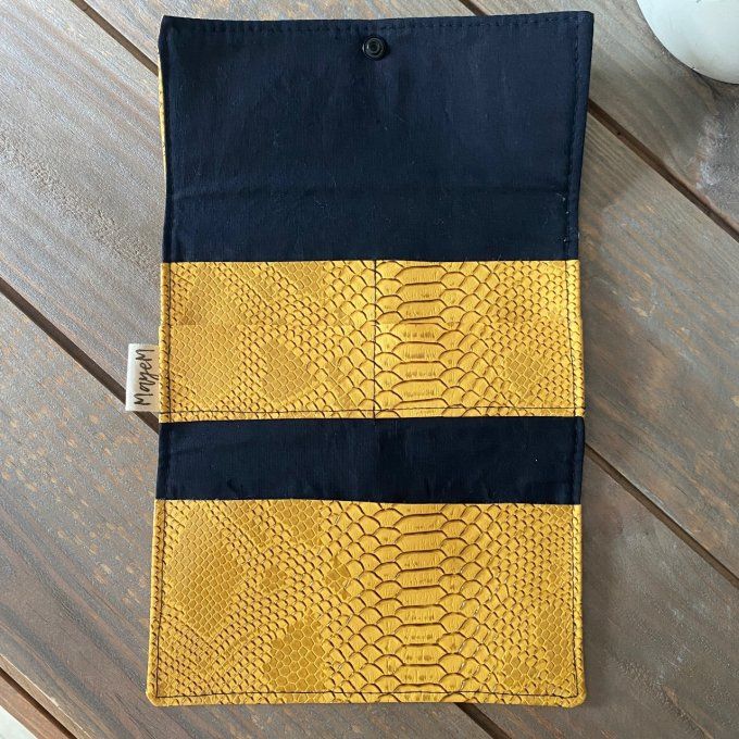 Le Porte Chéquier Comodo Jaune