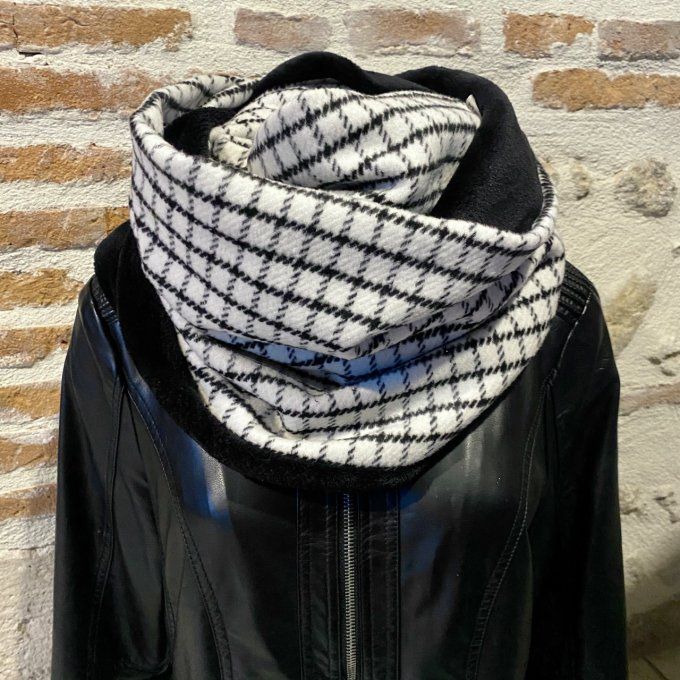 Snood XXL Carreaux