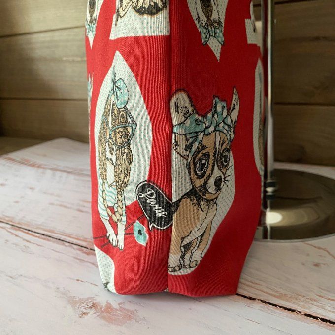 Le Tote Bag Toile Doggy