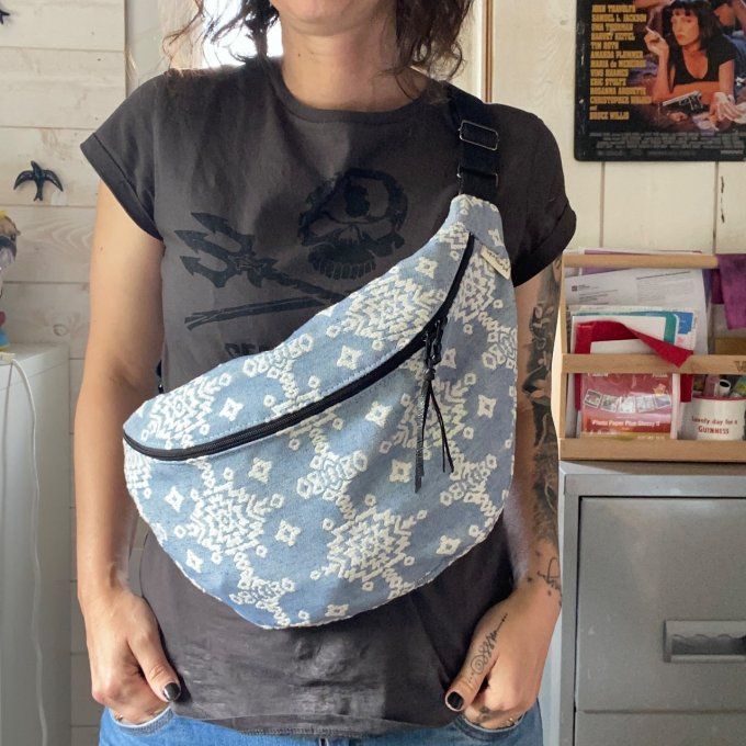 Sac Banane Jacquard Amazigh taille L 
