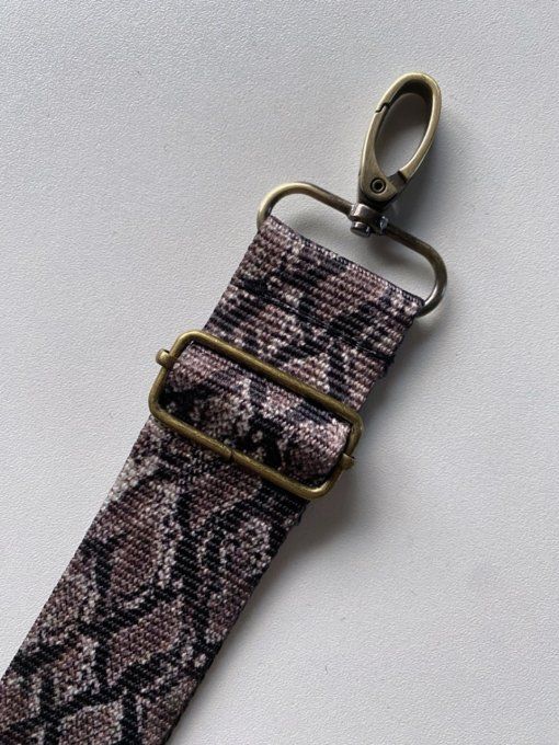 Sangle Serpent Marron