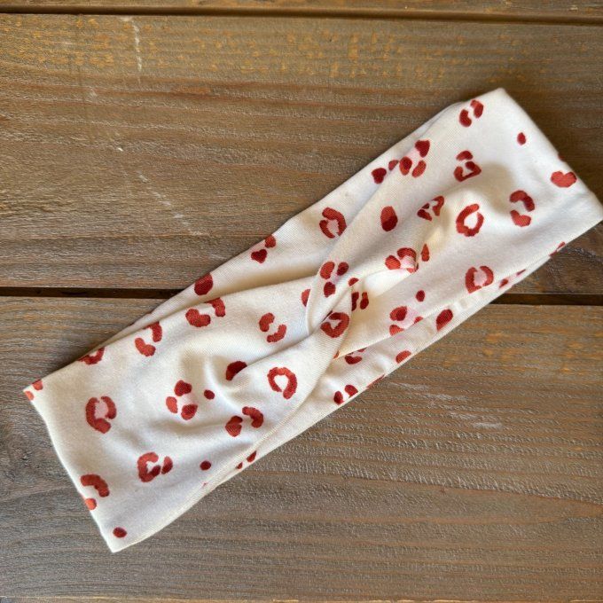 Le Bandeau Twisté Léopard