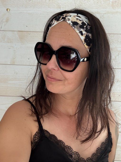 Le Bandeau Twisté Moucheté