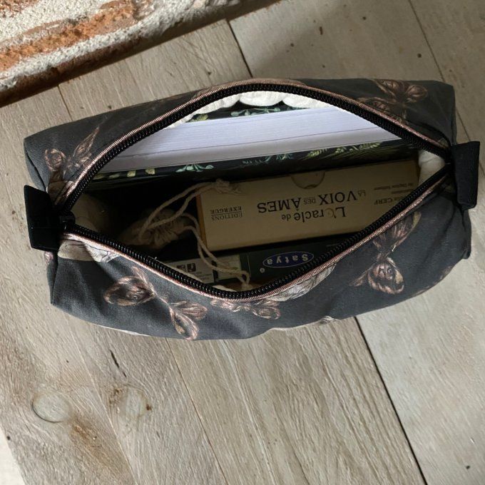 Trousse mystique Butterfly Skull petit format