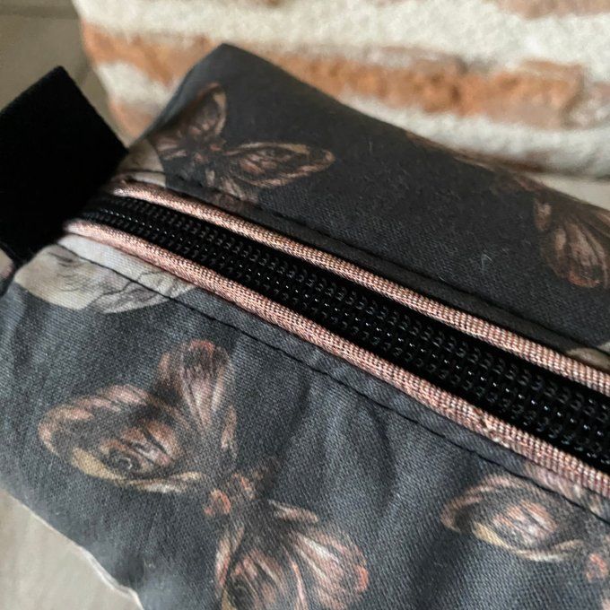 Trousse mystique Butterfly Skull petit format