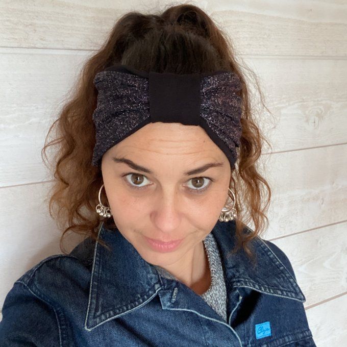 Bandeau cache oreilles Glitter
