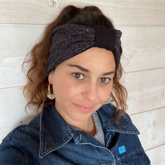 Bandeau cache oreilles Glitter