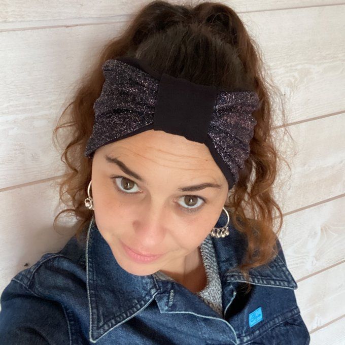 Bandeau cache oreilles Glitter