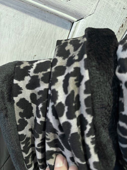 Echarpe chèche léopard