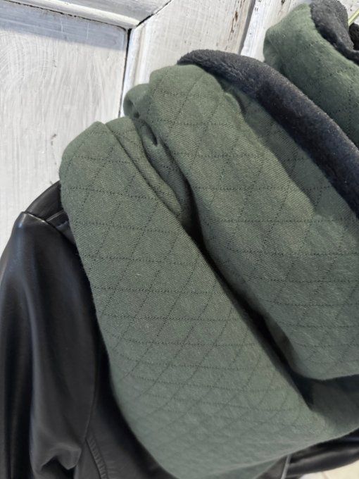 Echarpe chèche kaki