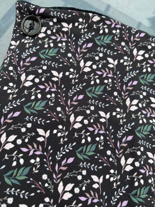 Echarpe chèche fleurie