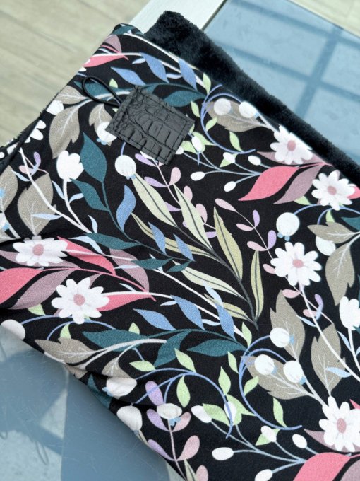 Echarpe chèche florale 