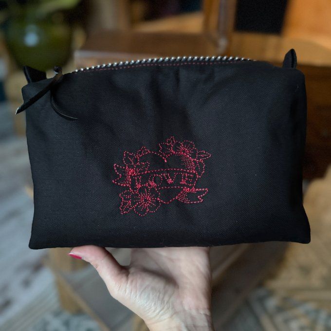 Trousse Coeur old school