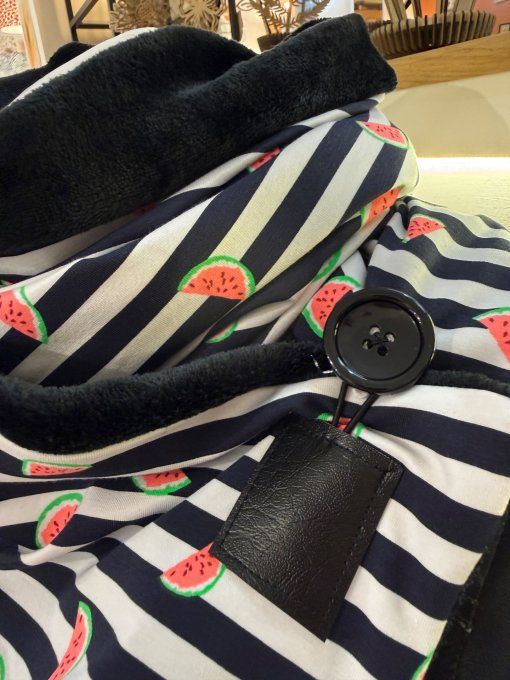 Echarpe chèche pastèque