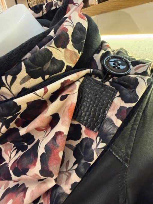 Echarpe chèche fleur de Ginkgo