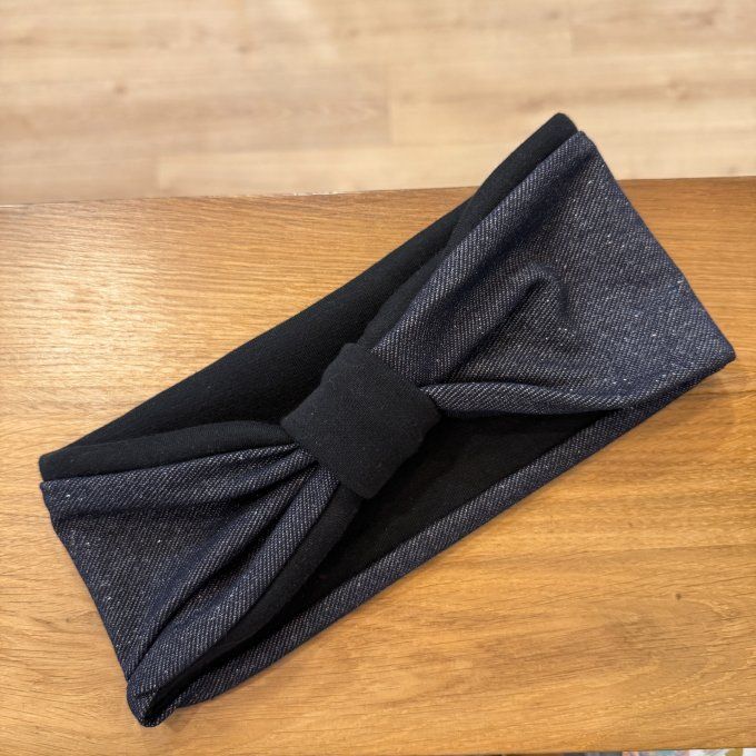 Bandeau cache oreilles Jean pailleté