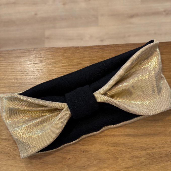 Bandeau cache oreilles Doré