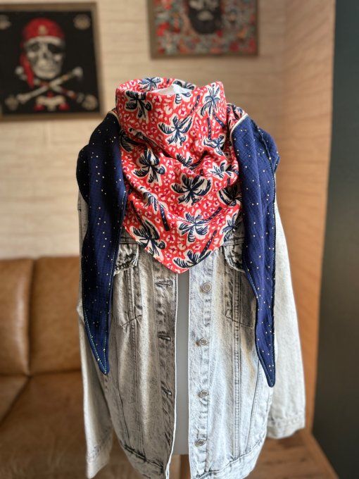 Foulard chèche Palmiers