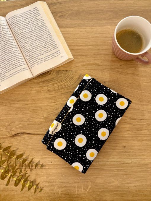 Couvre livre Œuf au plat